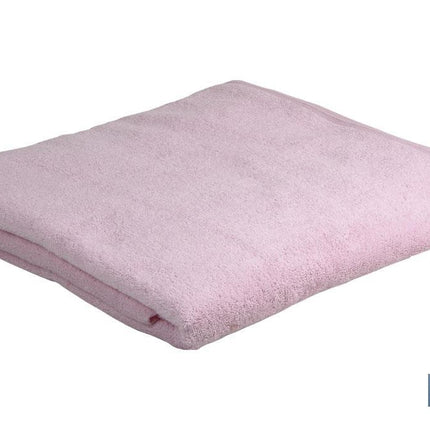 Toalla de tocador | Modelo Flor | Color Rosa Claro | 100% Algodón | Gramaje 580 g/m² | Medidas 30 x 50 cm