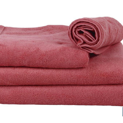 Toalla de Ducha | Modelo Jamaica| Color Coral | 100% Algodón | Gramaje 580g/m² | Medidas 70 x 140 cm