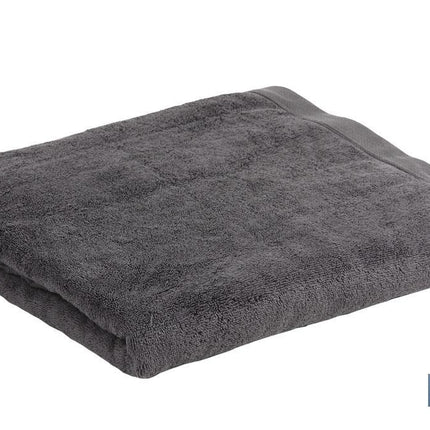 Toalla de Ducha | Modelo Piedra | Color Gris Antracita | 100% Algodón | Gramaje 580g/m² | Medidas 70 x 140 cm