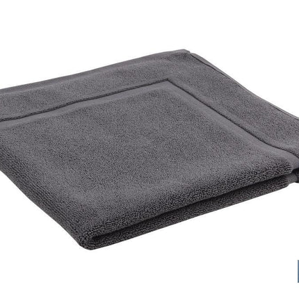 Alfombra Baño | Modelo Piedra | Color Gris Antracita | 100% Algodón | Gramaje 1000g/m² | Medidas 60 x 60 cm