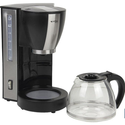 Cafetera Eléctrica por Goteo | Modelo Margot | Potencia 870W | Capacidad 10 Tazas | Capacidad 1,25 L | Diseño Fino y Elegante