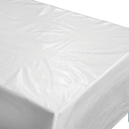 Protector de mesa | Medida 1,40 x 50 m | Material PVC | Color blanco | Modelo Pureza
