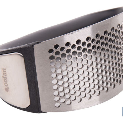 Prensador de ajos ergonómico | Material: acero inoxidable | Apto para lavavajillas, fácil de limpiar