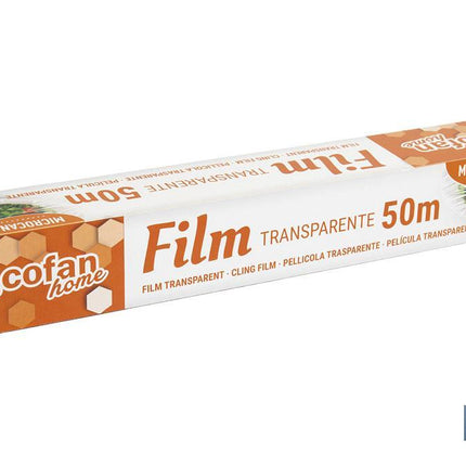 Film Transparente Doméstico | Estuche con sierra de corte | Especial para usar en cocina
