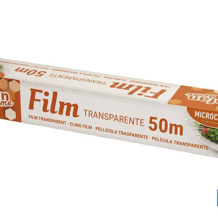 Film Transparente Doméstico | Estuche con sierra de corte | Especial para usar en cocina