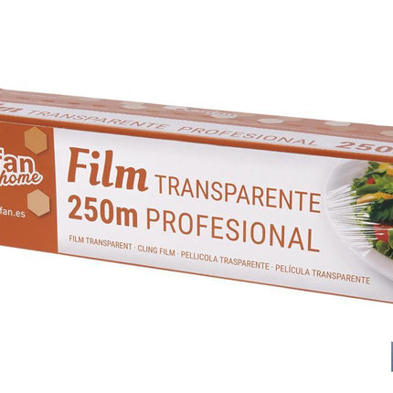 Film Transparente para uso profesional | Estuche con sierra de corte| Especial para usar en cocina