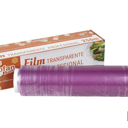 Film Transparente para uso profesional | Estuche con sierra de corte| Especial para usar en cocina