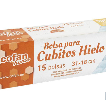 Bolsas para Cubitos | Medida 25 x 18.7 cm | Caja de 10 Unidades