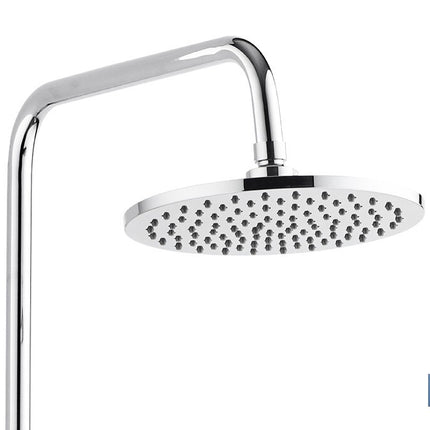 Columna de ducha con grifería monomando | 1 función | Incluye: 5 Piezas | Fabricado en ABS Cromado