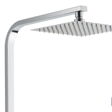 Columna de Ducha Termostática con diseño de Cabezal Cuadrado | Regulable en Altura