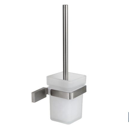 Escobillero para Baño | Modelo Madeira | En Acero Inoxidable 304 Satinado