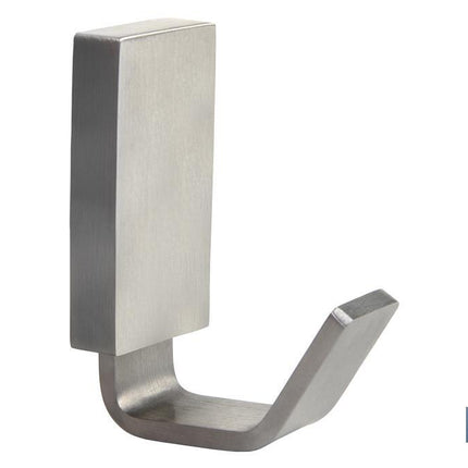 Percha para baño | Acero inoxidable 304 satinado | Medida: 4 x 3 x 5,5 cm