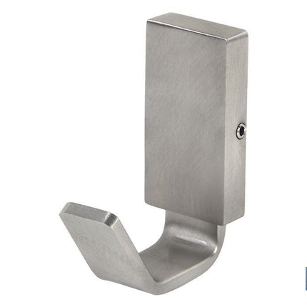 Percha para baño | Acero inoxidable 304 satinado | Medida: 4 x 3 x 5,5 cm