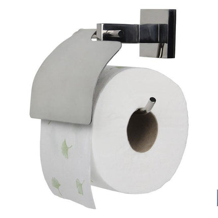 Portarrollos de papel higiénico | Acero inoxidable 304 Brillo | Medida: 14,4 x 15,4 cm
