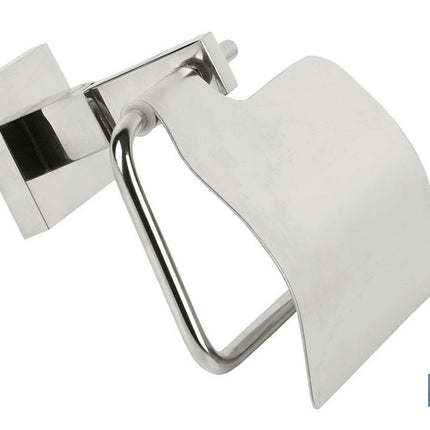 Portarrollos de papel higiénico | Acero inoxidable 304 Brillo | Medida: 14,4 x 15,4 cm