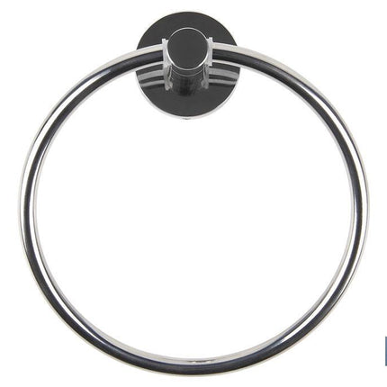 Toallero Circular de Acero Inoxidable 304 Brillo | Modelo Lagoa | Medida 18 x 1 x 65 cm