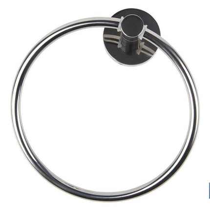 Toallero Circular de Acero Inoxidable 304 Brillo | Modelo Lagoa | Medida 18 x 1 x 65 cm