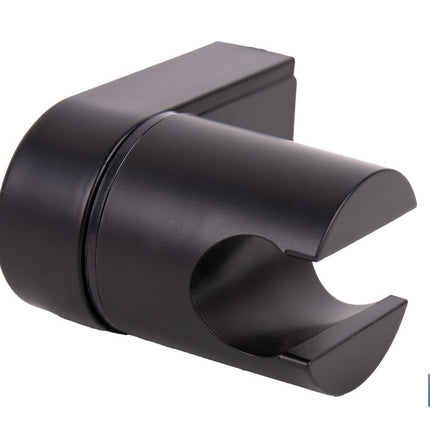 Soporte de ducha para pared | Material: ABS resistente | Soporte ajustable | Medidas: 4 x 6 x 6,5 cm | Disponible en acabado negro