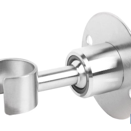 Soporte de ducha para pared | Material: acero inoxidable | Diámetro: 5,5 cm | Fácil instalación | Disponible en dos acabados diferentes