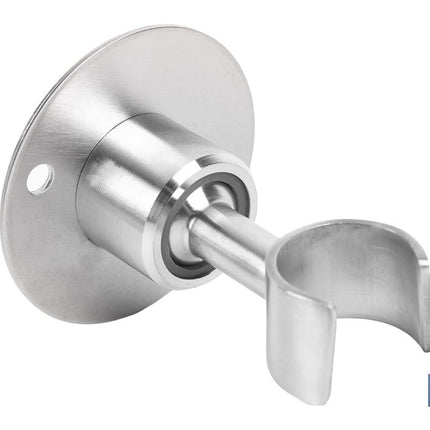 Soporte de ducha para pared | Material: acero inoxidable | Diámetro: 5,5 cm | Fácil instalación | Disponible en dos acabados diferentes