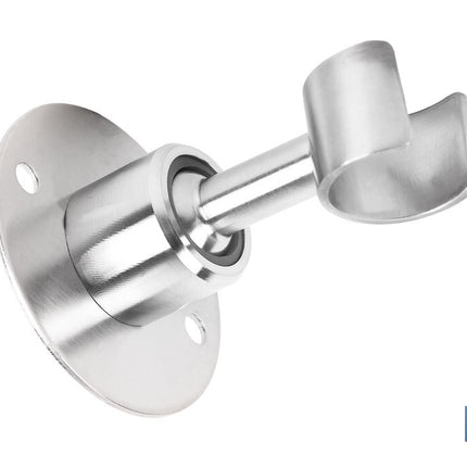 Soporte de ducha para pared | Material: acero inoxidable | Diámetro: 5,5 cm | Fácil instalación | Disponible en dos acabados diferentes