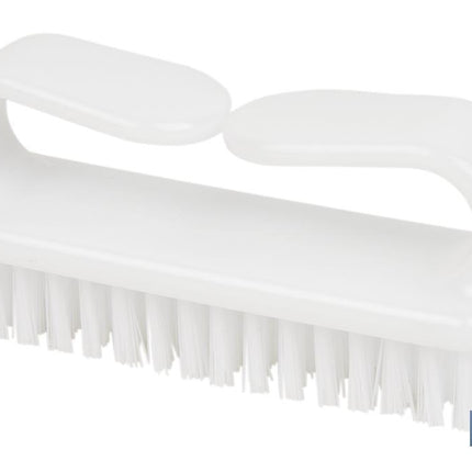 Cepillo de uñas con mango | Cerdas de PVC | Limpieza suave y eficaz | Longitud: 8,2 cm