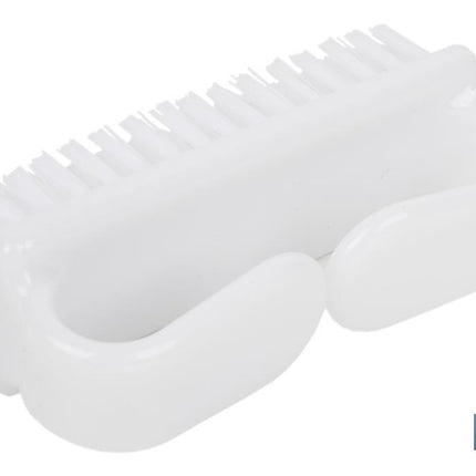 Cepillo de uñas con mango | Cerdas de PVC | Limpieza suave y eficaz | Longitud: 8,2 cm