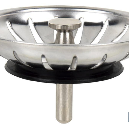 Rejilla universal con filtro de acero inoxidable 304 para fregadero con diámetro 83 mm