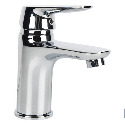 Grifo para Lavabo Monomando | Medida 40 mm | Modelo Rift | Fabricado en Latón con Acabado en Cromado y Mando en Aleación de Zinc