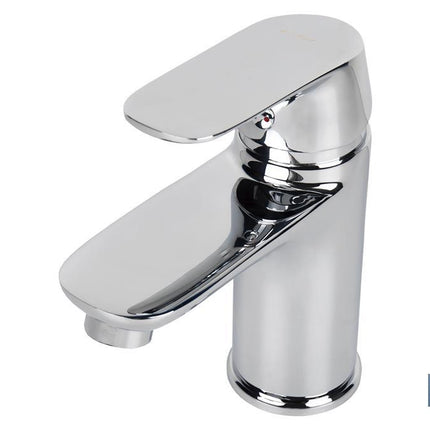 Grifo para Lavabo Monomando | Medida 40 mm | Modelo Rift | Fabricado en Latón con Acabado en Cromado y Mando en Aleación de Zinc