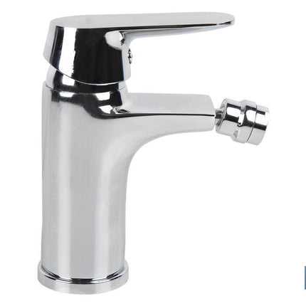 Grifo para Bidé Monomando | Medida 40 mm | Modelo Rift | Fabricado en Latón con Acabado Cromado y Mando en Aleación de Zinc