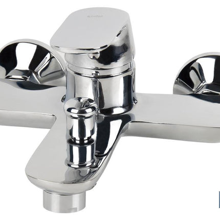 Grifo de Bañera Monomando | Medida 40 mm | Modelo Rift | Fabricado en Latón con Acabado en Cromado