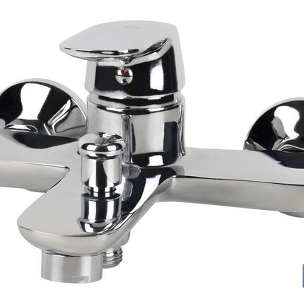 Grifo de Bañera Monomando | Medida 40 mm | Modelo Rift | Fabricado en Latón con Acabado en Cromado