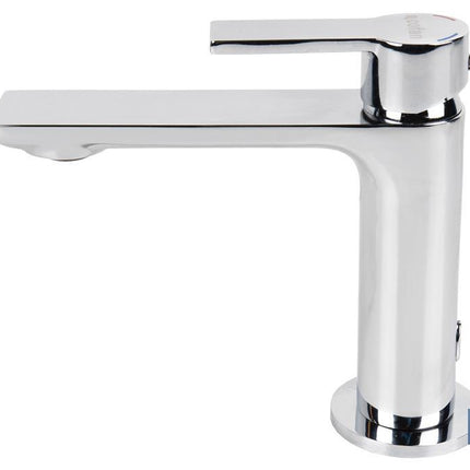 Grifo para Lavabo Monomando | Medida 25 mm | Modelo Matheson | Fabricado en Latón con un Acabado en Cromado