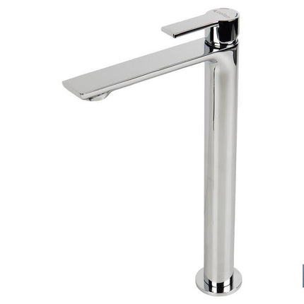 Grifo para Lavabo Alto Monomando | Medida 25 mm | Modelo Matheson | Fabricado en Latón con Acabado en Cromado
