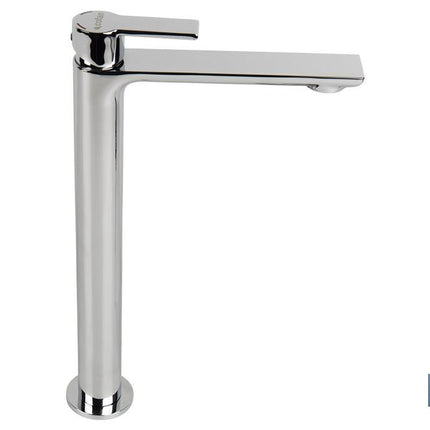 Grifo para Lavabo Alto Monomando | Medida 25 mm | Modelo Matheson | Fabricado en Latón con Acabado en Cromado