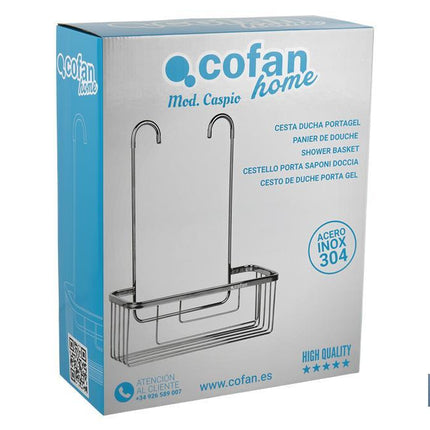 Cesta de Ducha Portagel | Fabricado en Acero Inoxidable 304