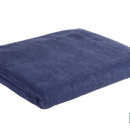 Juego de 3 toallas en color azul marino con 580 g/m2 | Gama Marín | Set de toallas 100 % de algodón