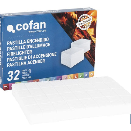 Pastillas de encendido para Barbacoa | Envase de 32 unidades | Rápido y Limpio