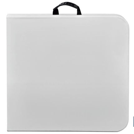 Mesa Plegable Rectangular | Color: Blanco | Medidas desplegada: 122 x 60 x 74 cm