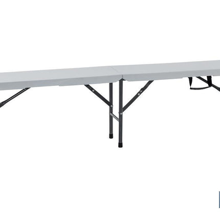 Banco Plegable de Polietileno de alta densidad | Estructura de acero con sistema Plegable | Con Asa para transportar