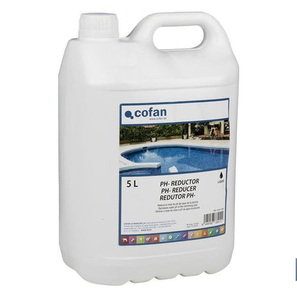 Reductor de PH líquido para piscinas