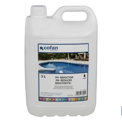 Reductor de PH líquido para piscinas
