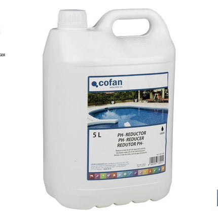 Reductor de PH líquido para piscinas