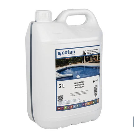 Invernador líquido para piscinas | Capacidad: 5 litros | Agua cristalina en Invierno