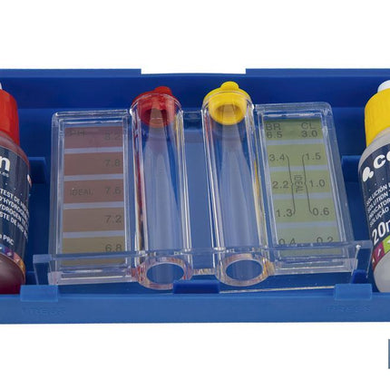 Kit con test de cloro y pH para piscinas | Medidor y analizador de agua
