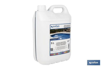 Algicida concentrado de 5 litros para piscinas | Prevención de algas y agua cristalina