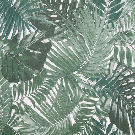Funda acolchada para tabla de planchar con estampado de ramas verdes | Tamaño universal | Material: 100 % algodón | Refleja el vapor | Medidas: 135 x 53 cm