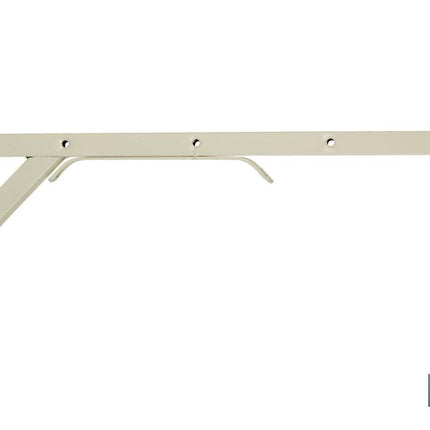 Tendedero de pared con forma de escuadra en color blanco | Medida: 50 x 20 cm