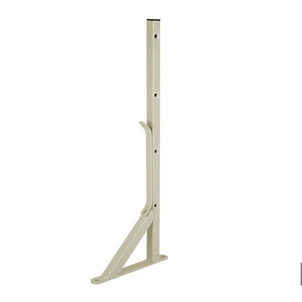Tendedero de pared con forma de escuadra en color blanco | Medida: 50 x 20 cm